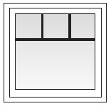 100 Series Picture Windows 8 awning short fractional 100 series