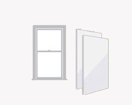 100 Series Picture Windows 14 dual pane 4x 2