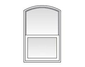 100 series single hung arch