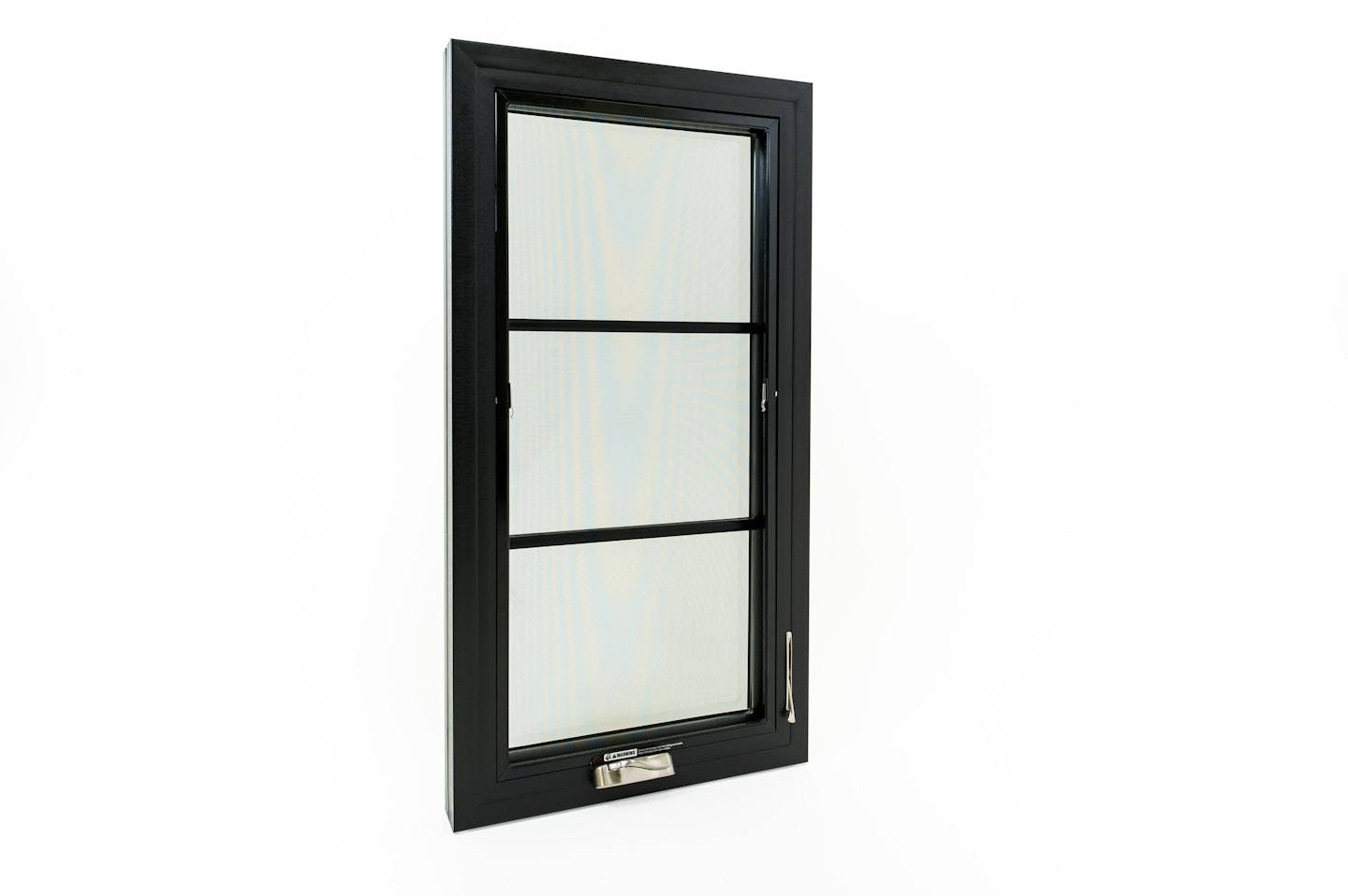 100 Series Casement Windows — andersen 100 series black fibrex casement windows with contemporary grids 3