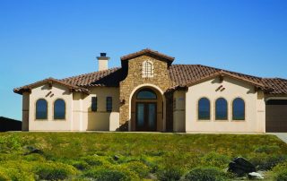 andersen 100series windows cocoabean spansh stucco exterior 3