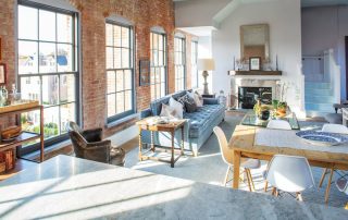 andersen e series windows black livingroom interior