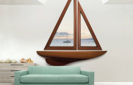 andersen e series windows custom woodstain livingroom interior