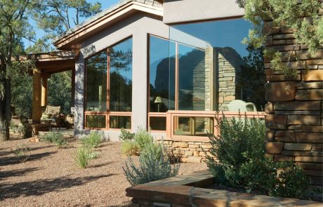 andersen e series windows customcolor stucco exterior