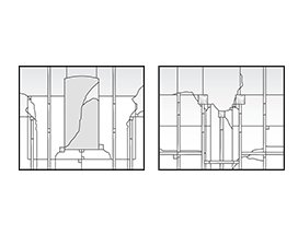 A Series Specialty Shape Windows 20 artisan grid