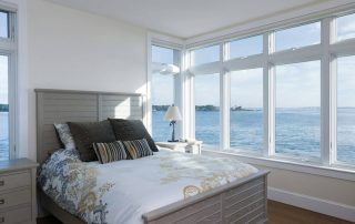 light filled ocean view bedroom