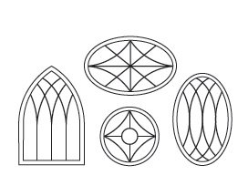 A Series Specialty Shape Windows 12 specialty custom