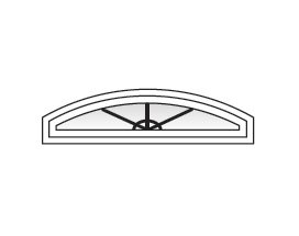 A Series Specialty Shape Windows 10 specialty sunburst