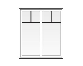 200 Series Gliding Windows 14 gliding windows short fractional