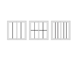 gliding windows specified equal light