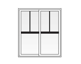 200 Series Gliding Windows 13 gliding windows tall fractional scr 1