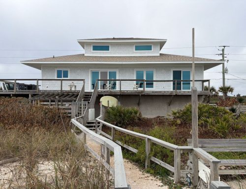 Beachfront Stilt Home Windows & Doors in North Florida