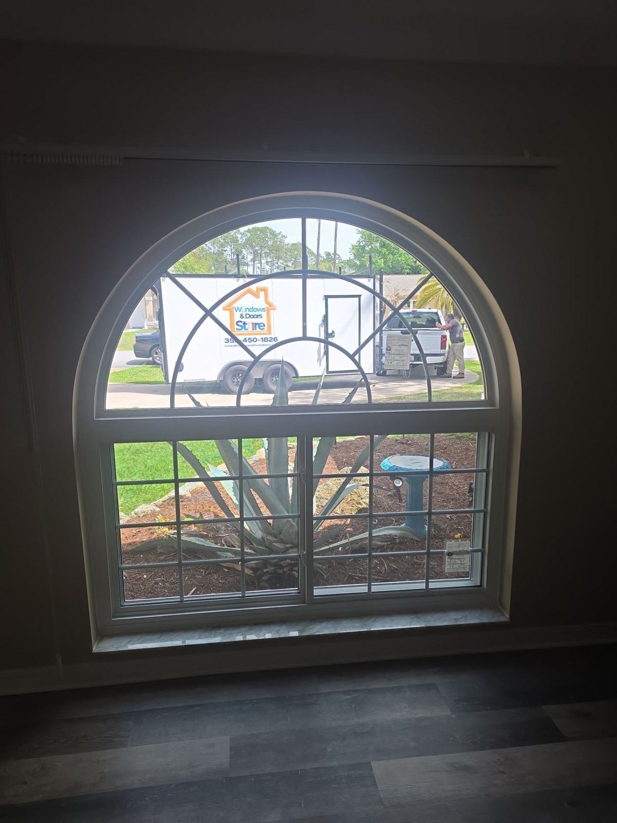 palm-coast-fl-06 Arch-top and lanai window replacement in Palm Coast, FL